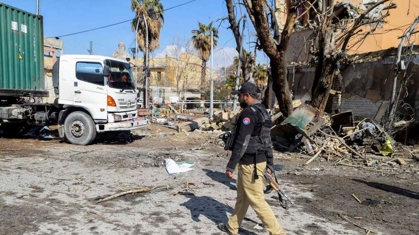 FILE PHOTO: Aftermath of militant attacks, in Quetta