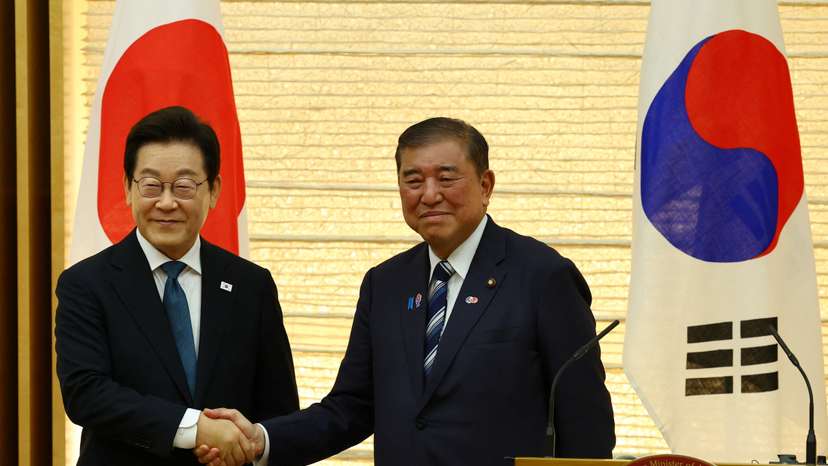South Korea's President Lee Jae Myung meets Japan's Prime Minister Shigeru Ishiba in Tokyo