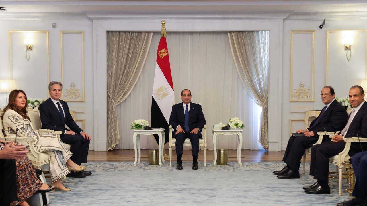 U.S. Secretary of State Blinken visits Egypt