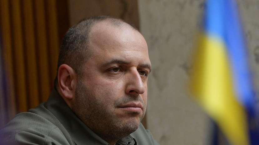 Newly appointed Ukraine's Defence Minister Umerov attends a session of parliament in Kyiv