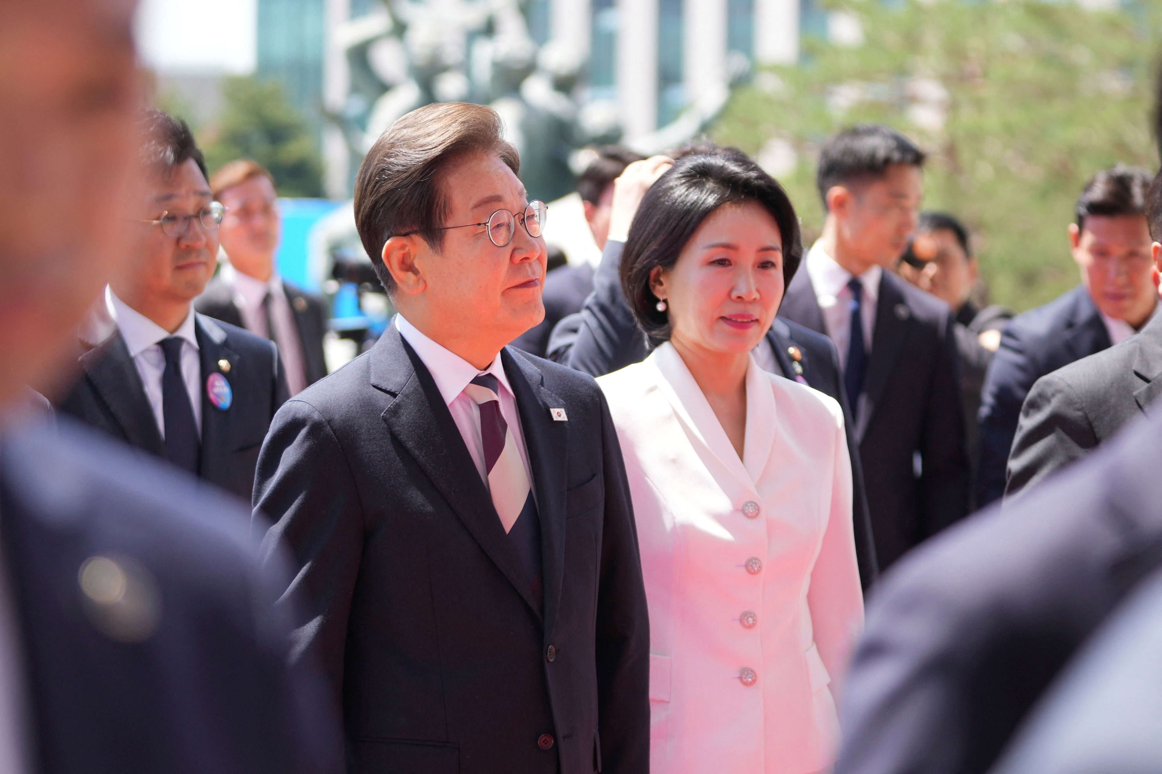 South Korea's new President Lee Jae-myung's inauguration at the National Assembly in Seoul