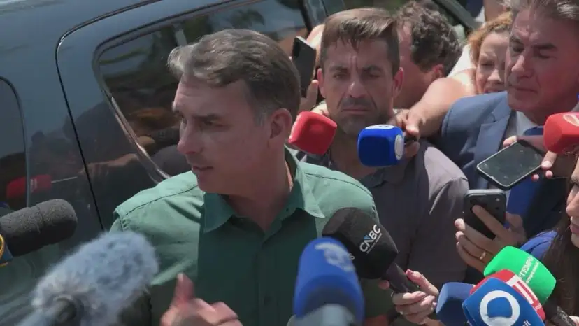 Jair Bolsonaro Breaks Silence Through Son's Visit