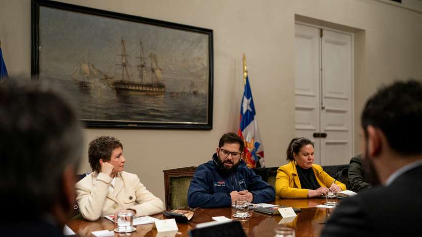 Chile’s President Gabriel Boric leads Pro Security Cabinet, in Santiago