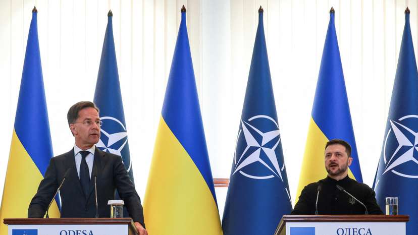 NATO Secretary General Rutte visits Ukraine