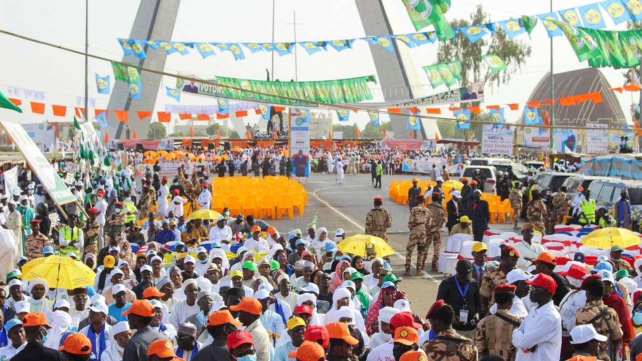 Chad's interim President Deby launches his presidential campaign