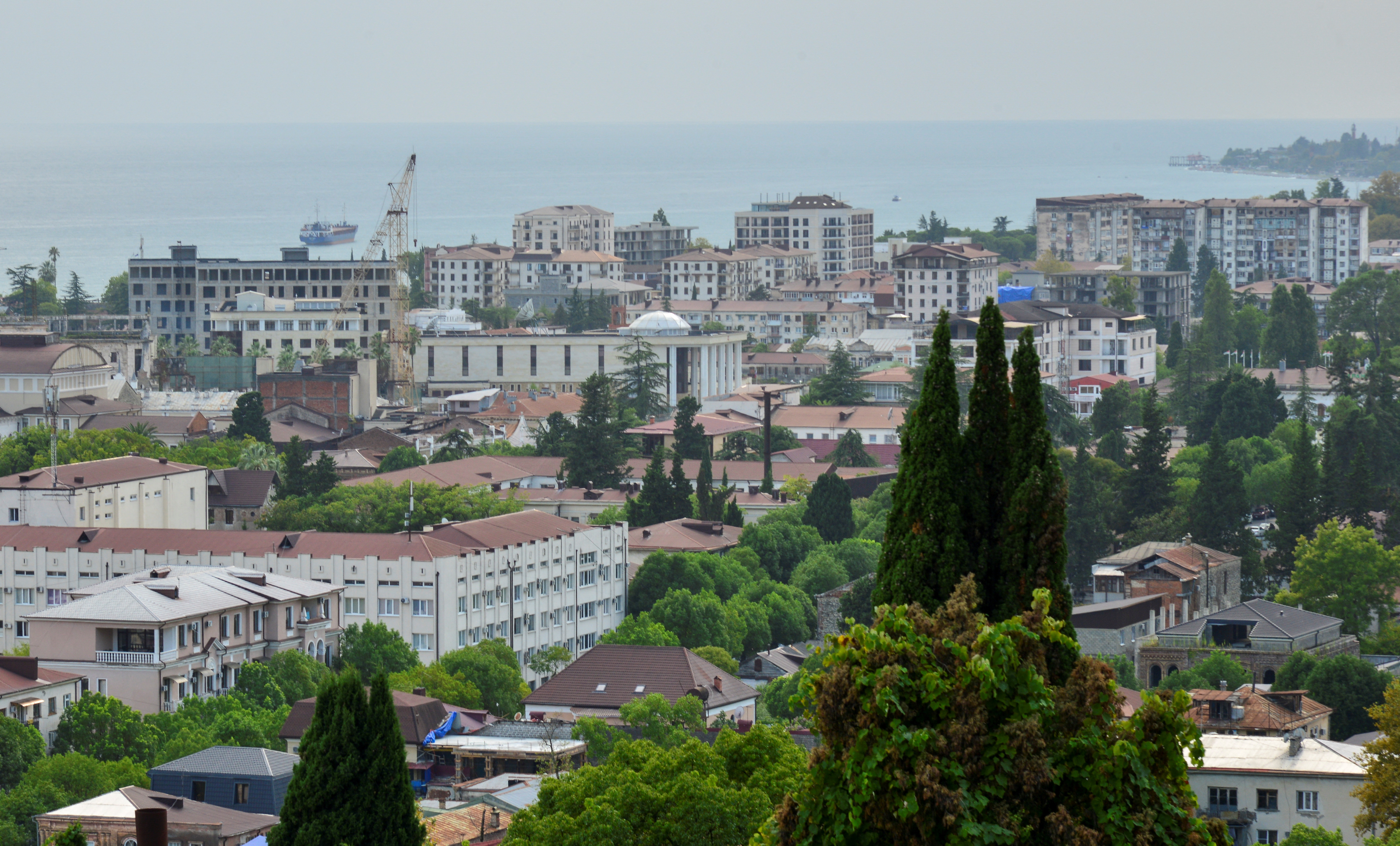 City views of Sukhumi, the capital of Georgia's breakaway region of Abkhazia
