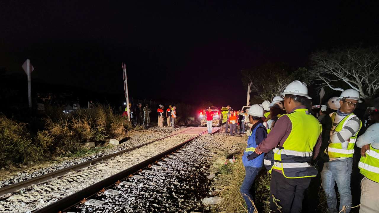 Train derailment in Oaxaca state, Mexico