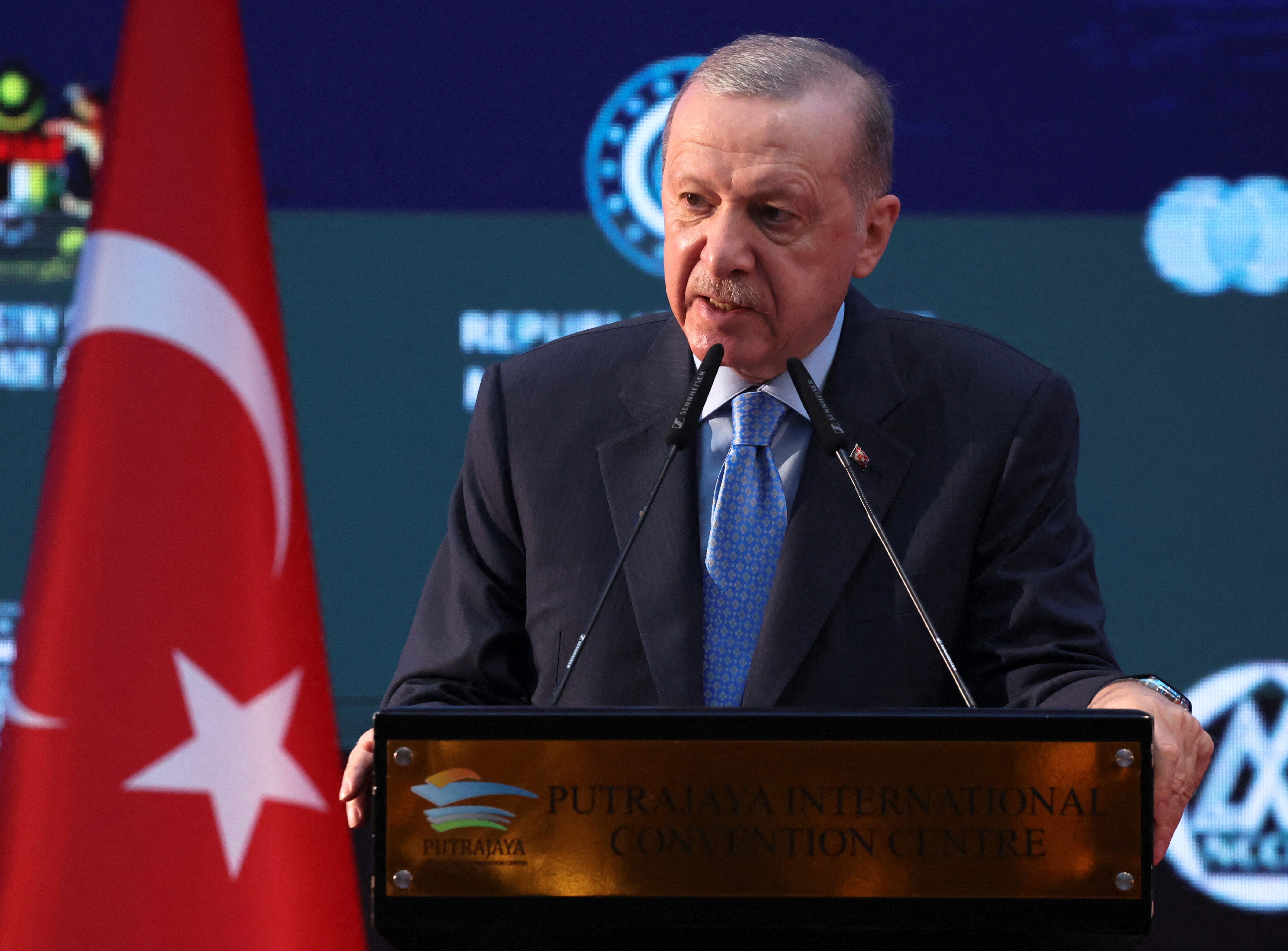 FILE PHOTO: Turkish President Tayyip Erdogan visits Malaysia