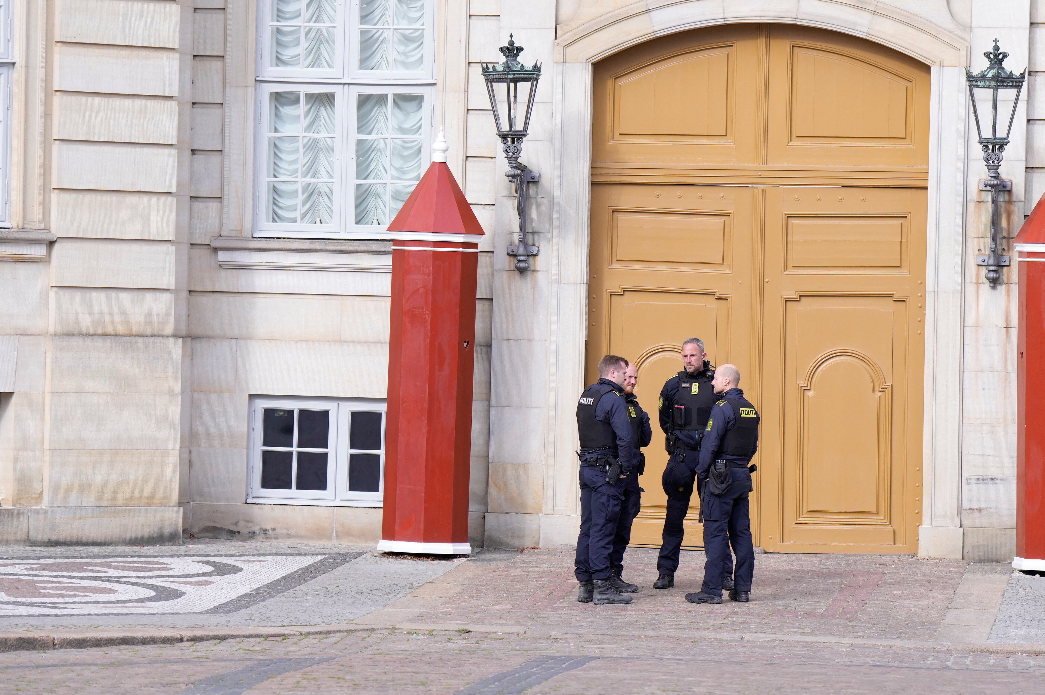 Preparations and security before the EU summit, in Copenhagen