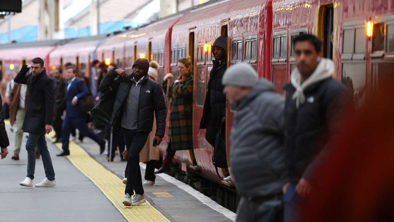 Rail strikes in London