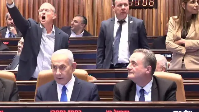Shame!' Erupts Inside Israeli Parliament