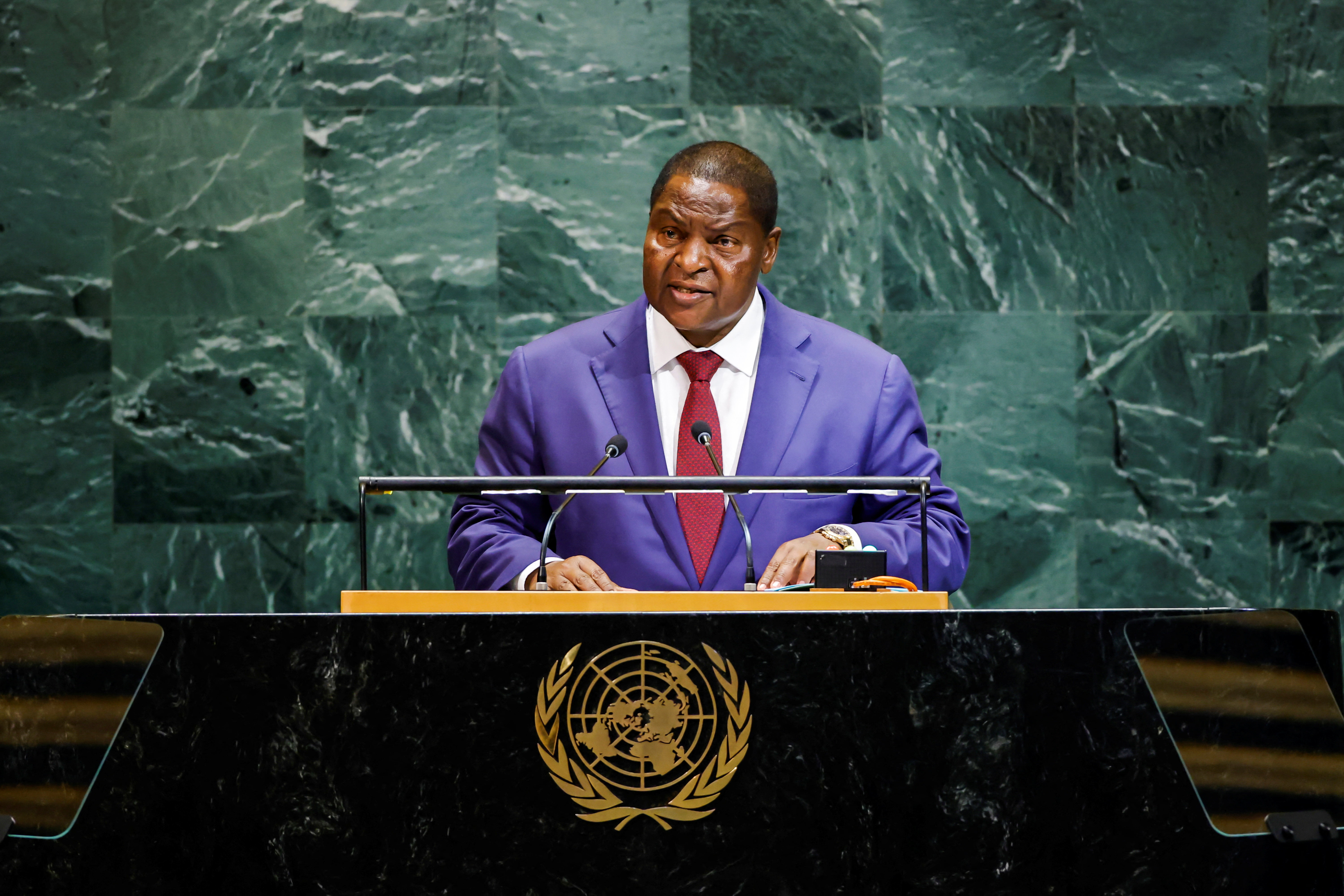 80th United Nations General Assembly at U.N. headquarters in New York