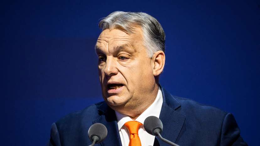FILE PHOTO: Conference on the country's presidency of the Council of the EU