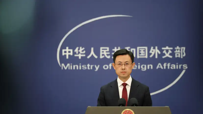 Chinese Foreign Ministry spokesperson Guo Jiakun in Beijing