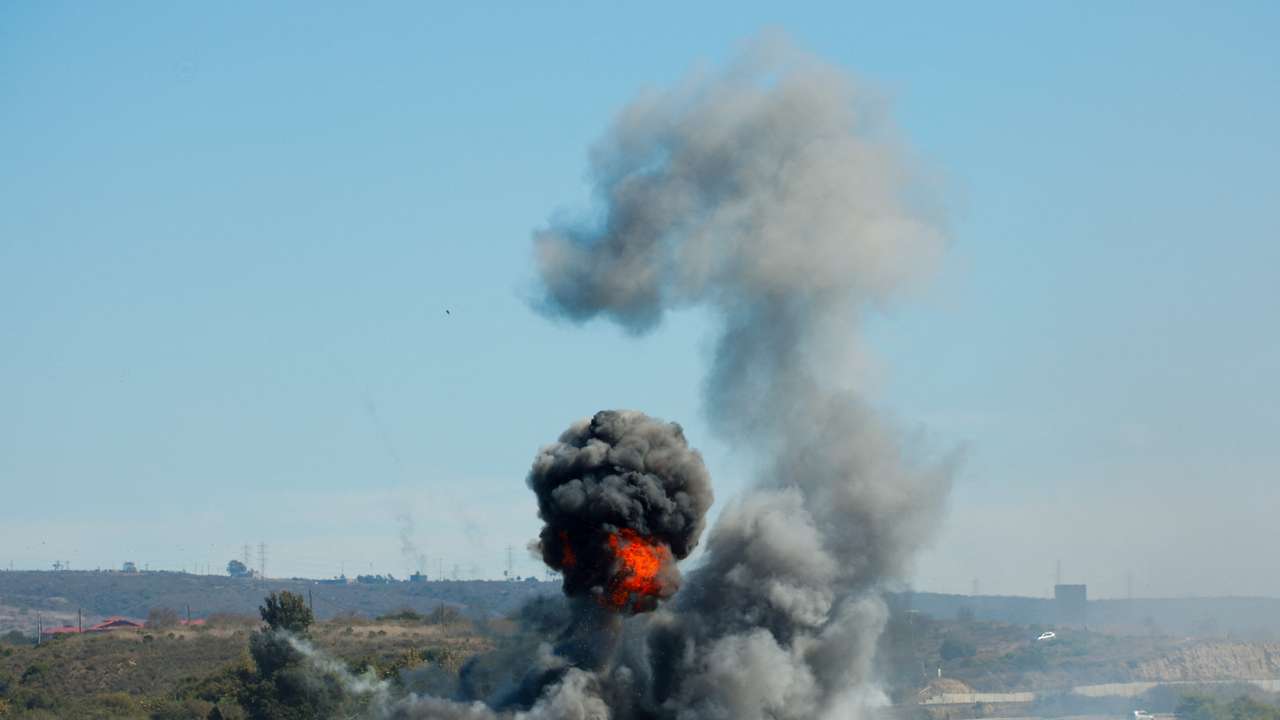 FILE PHOTO: U.S. VP Vance attend the 250th anniversary celebration of the United States Marine Corps at Camp Pendleton