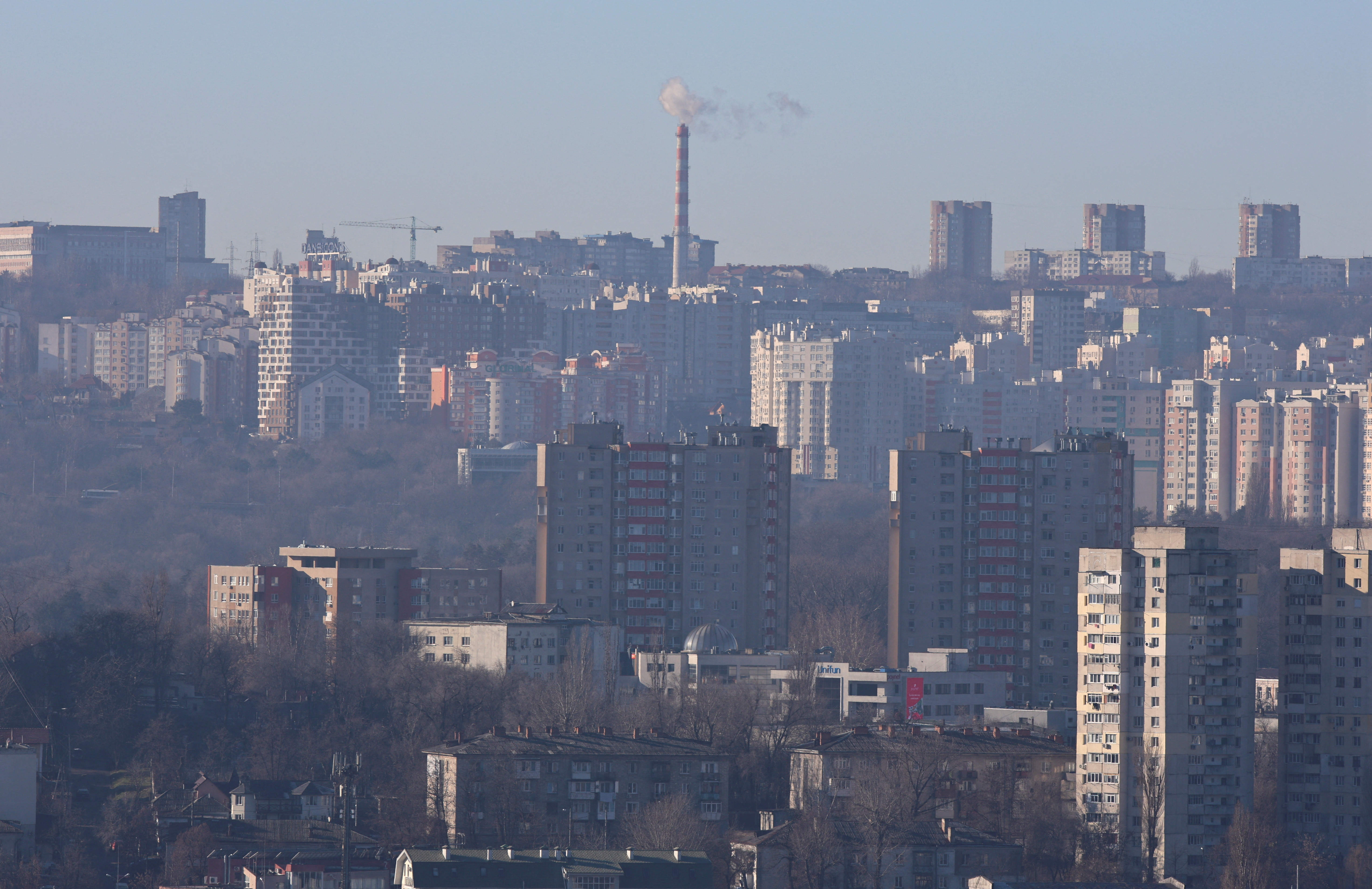 A view shows Chisinau