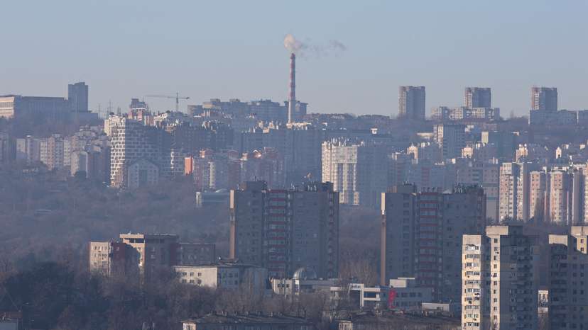A view shows Chisinau