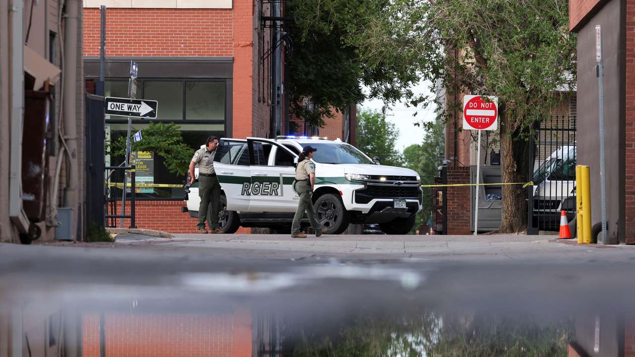 Scene of an attack that injured multiple people in Boulder, Colorado