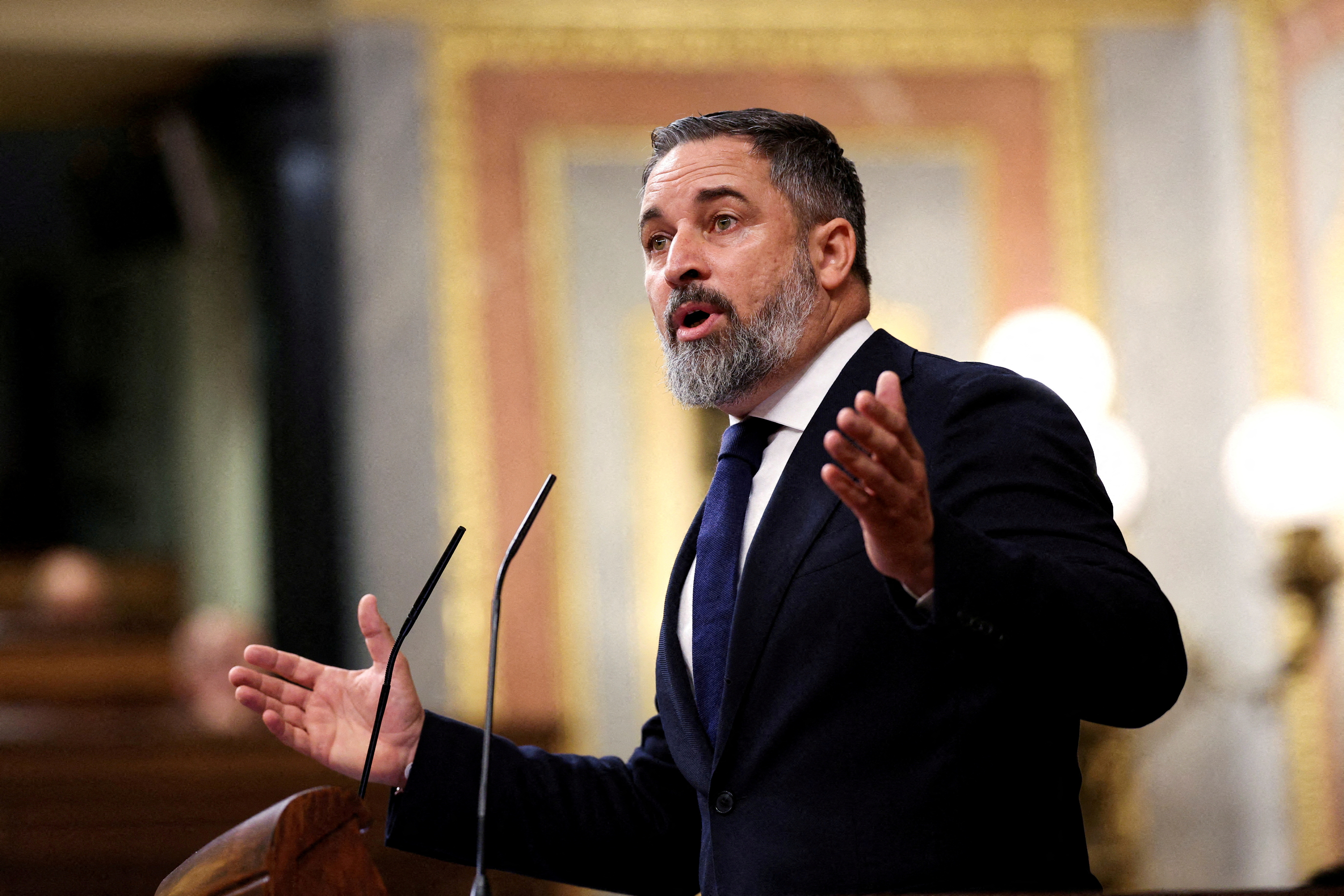 FILE PHOTO: Parliament session on alleged PSOE corruption in Madrid