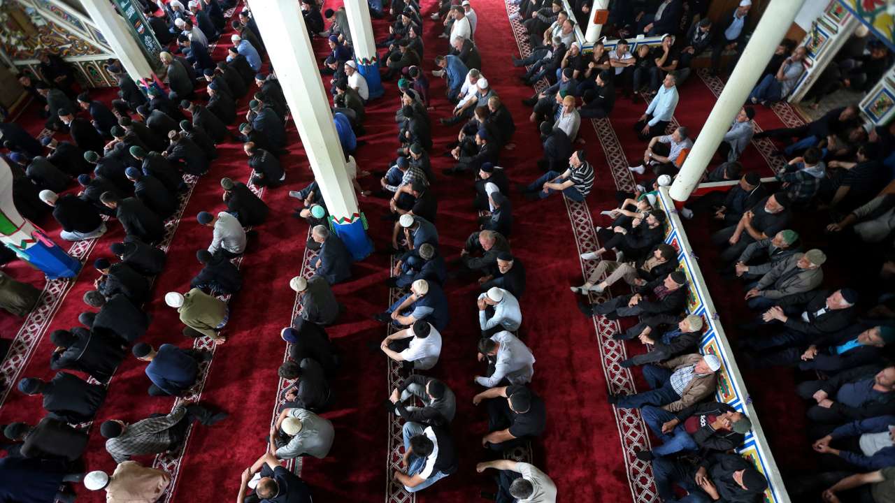 Georgian Muslims celebrate Kurban Bayram in Ghorjomi