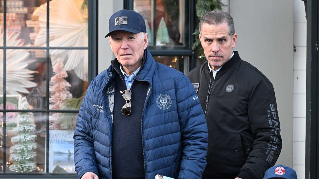 U.S. President Joe Biden in downtown Nantucket