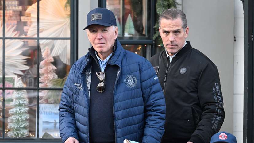 U.S. President Joe Biden in downtown Nantucket