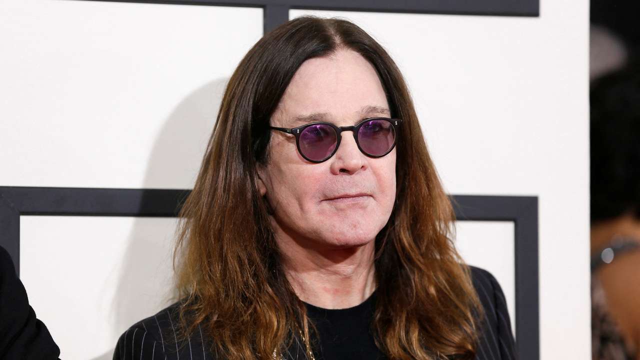 FILE PHOTO: Ozzy Osbourne of the heavy metal band Black Sabbath arrives at the 56th annual Grammy Awards in Los Angeles