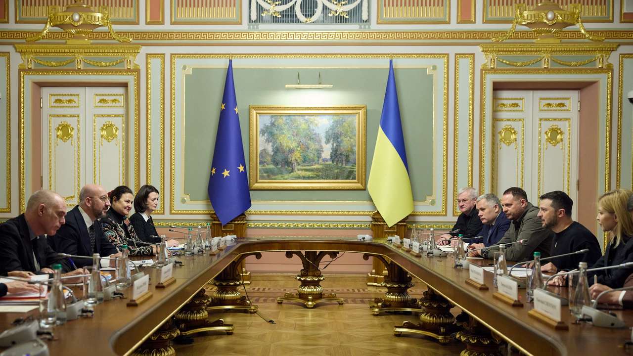 President of the European Council Michel visits Kyiv