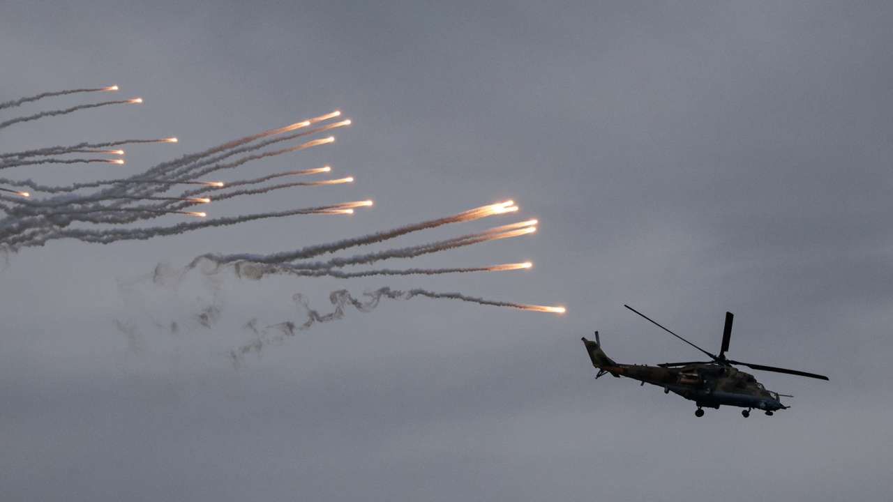 Joint Russia-Belarus "Zapad-2025" military drills near Borisov