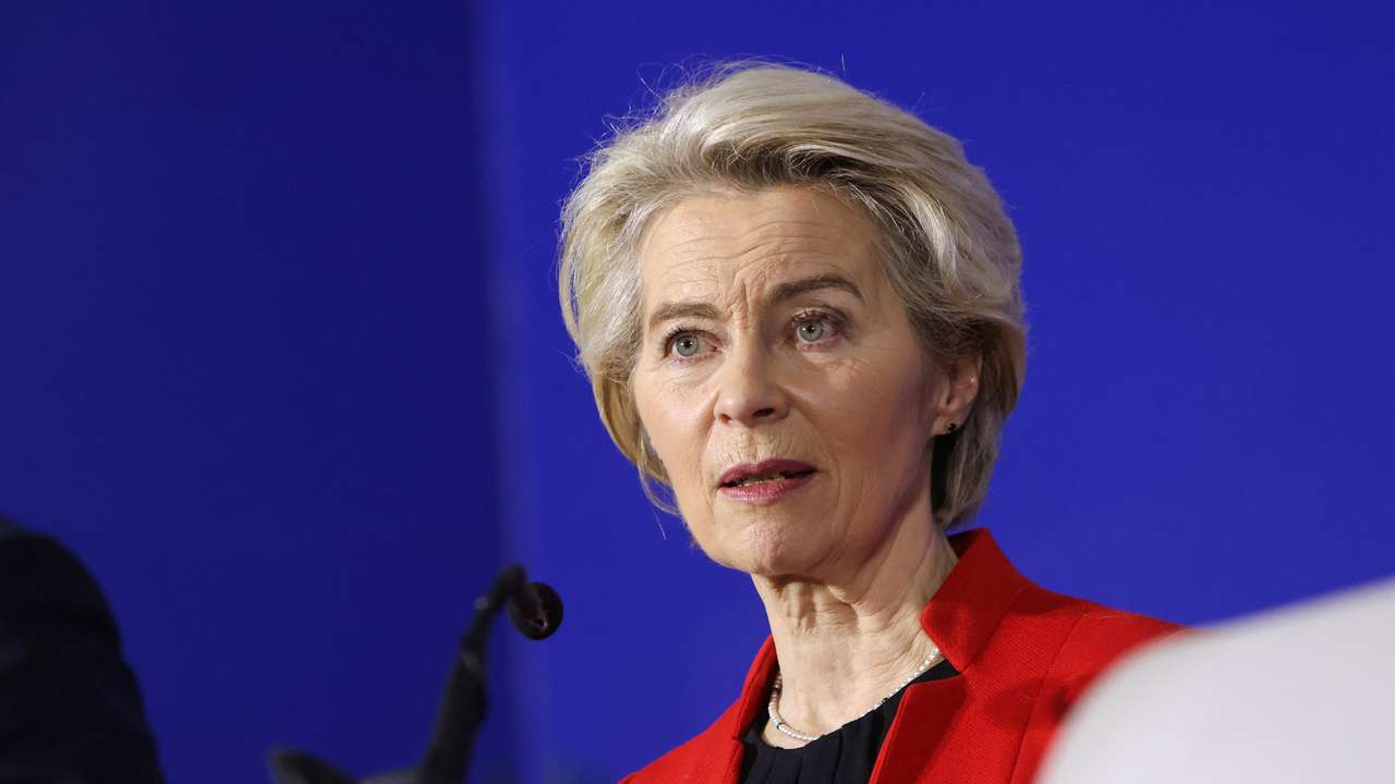 European Commission President Ursula von der Leyen visits Sarajevo