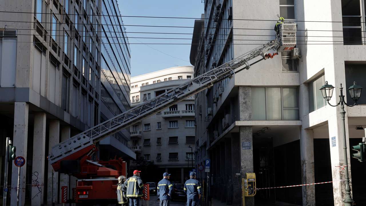 Explosion outside labour ministry building in Athens