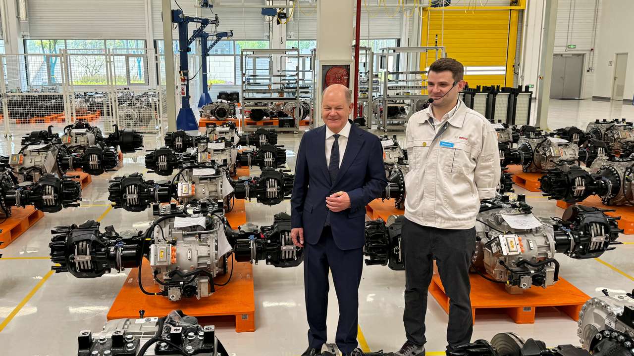 German Chancellor Olaf Scholz in China