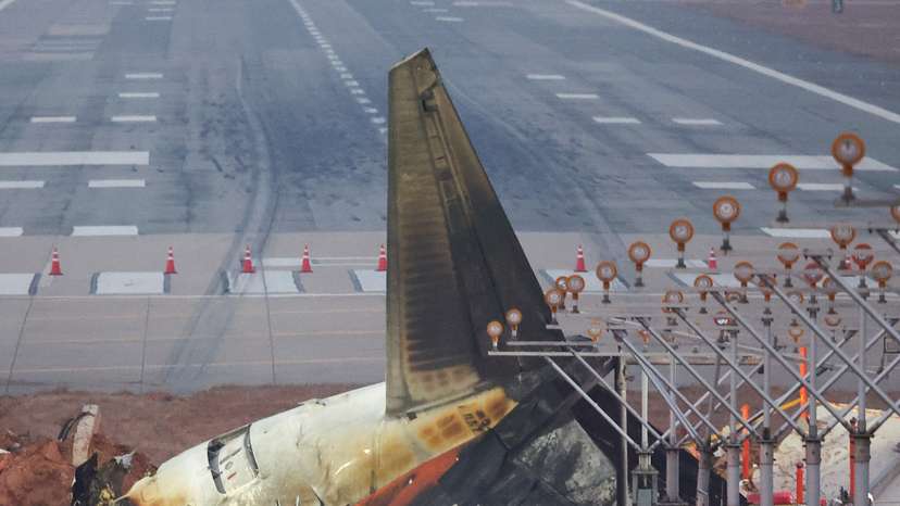 Aftermath of Jeju Air crash at South Korea's Muan airport