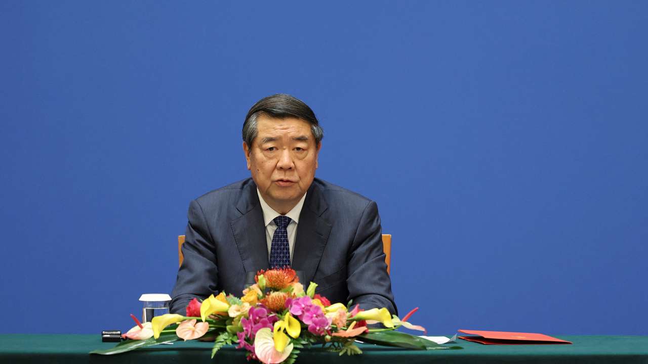 Chinese Vice Premier He Lifeng in Beijing