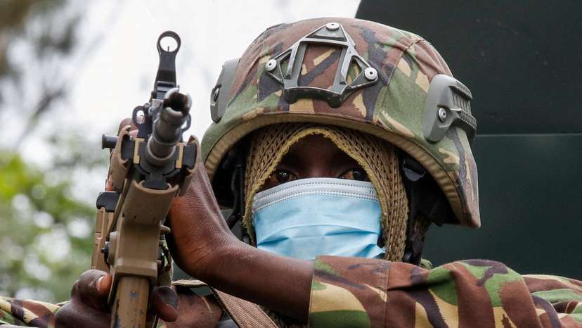 FILE PHOTO: People protest against Kenya's proposed finance bill 2024/2025, in Nairobi