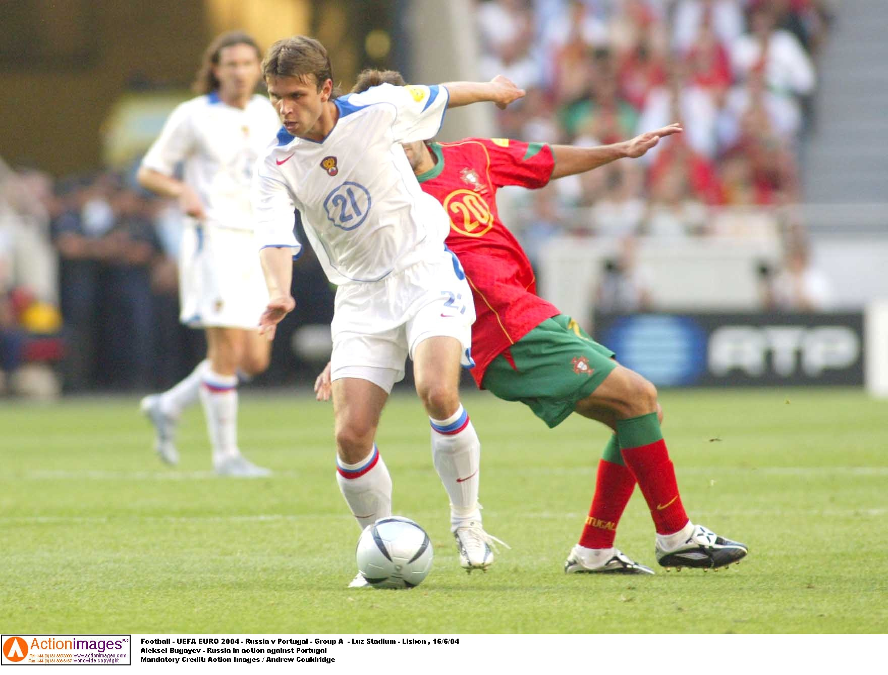 Aleksei Bugayev - Russia in action against Portugal