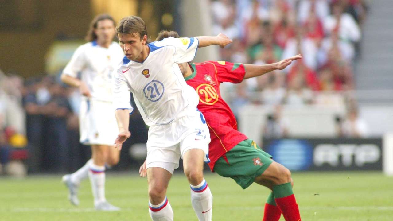 Aleksei Bugayev - Russia in action against Portugal
