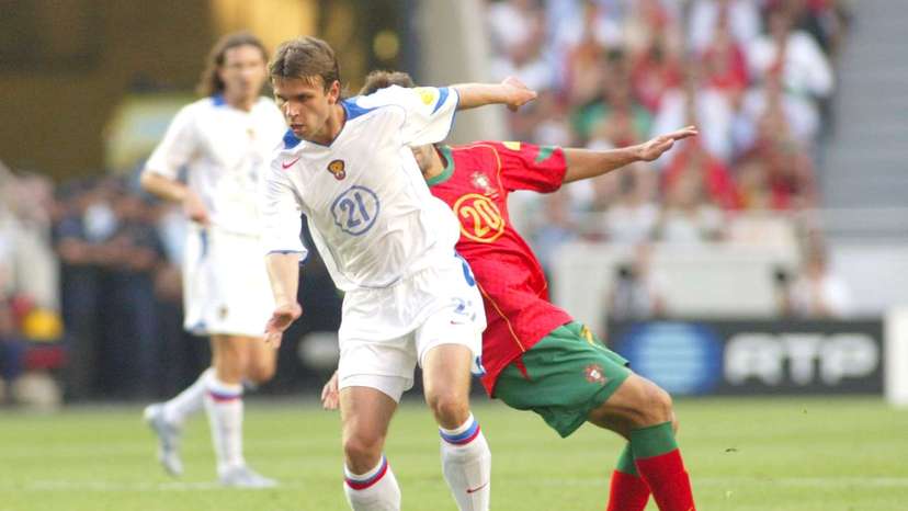 Aleksei Bugayev - Russia in action against Portugal