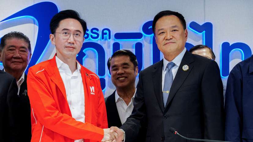 Pheu Thai Party agree to join Bhumjaithai Party to form a coalition in Bangkok
