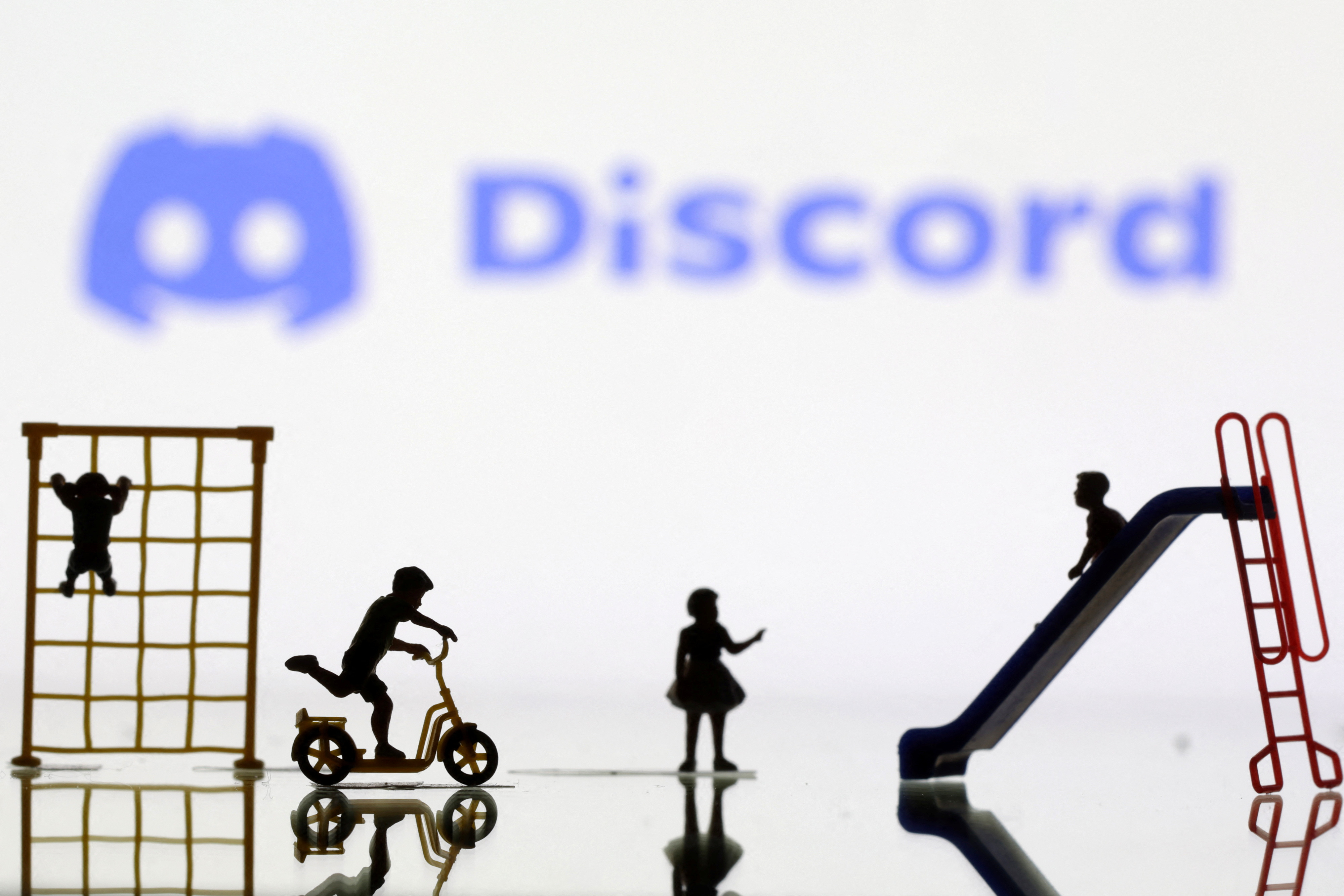 Illustration shows Discord logo