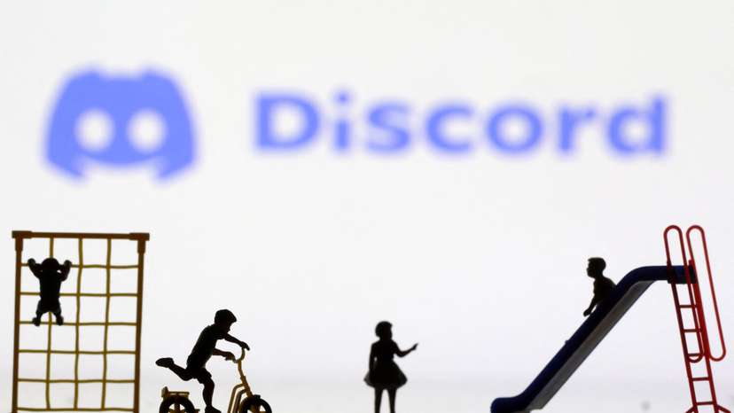 Illustration shows Discord logo