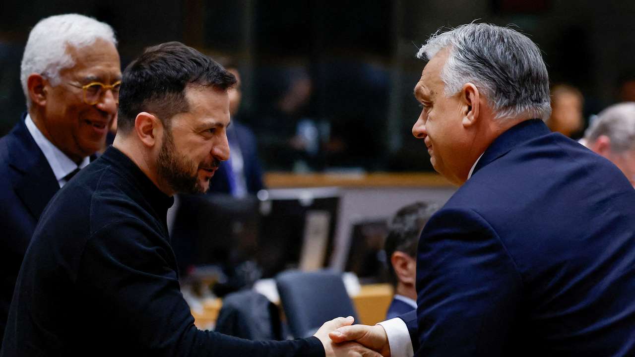 FILE PHOTO: EU leaders meet to discuss Ukraine and European defence, in Brussels