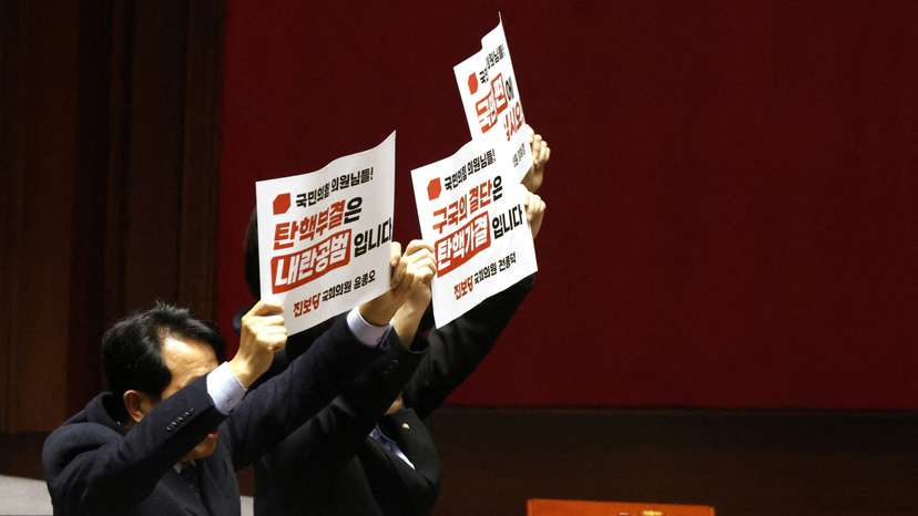FILE PHOTO: South Korean National Assembly to vote on President Yoon's impeachment motion