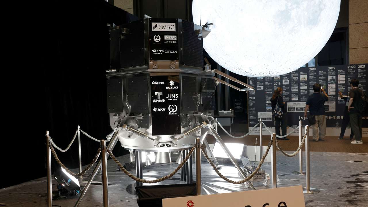 Japan's ispace second moon landing attempt