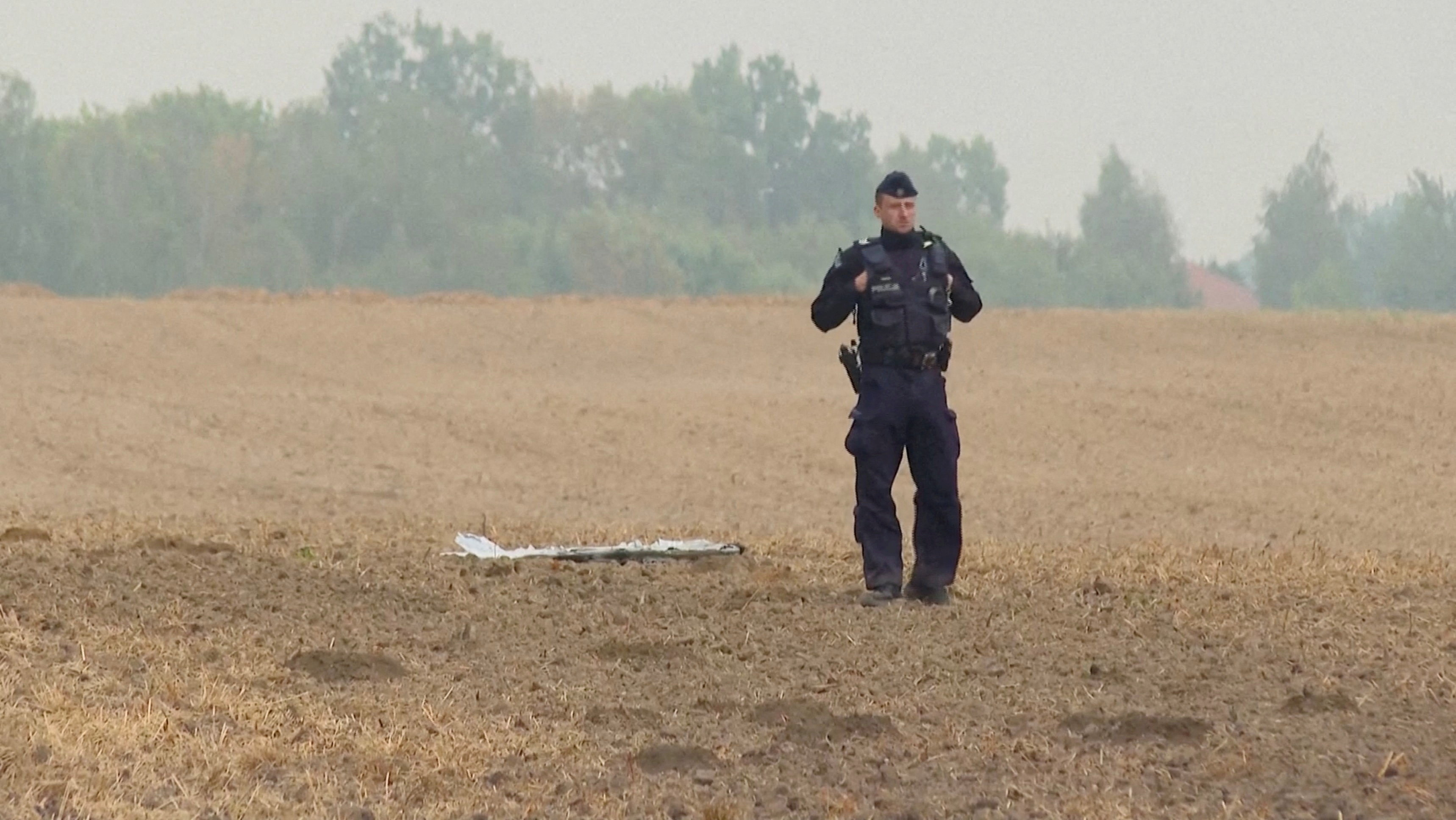 FILE PHOTO: Drones shot down in Polish airspace prompt military patrols