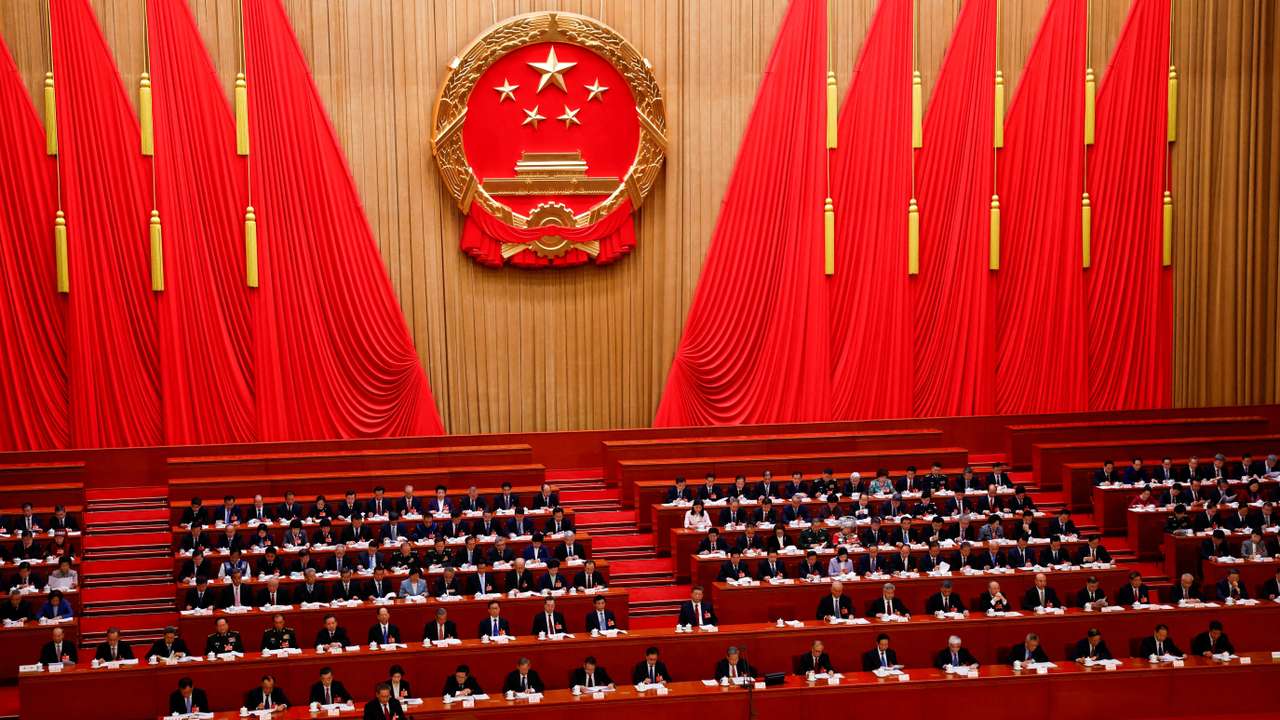 Opening session of the National People's Congress (NPC) in Beijing