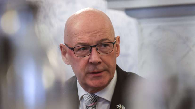 First Minister of Scotland John Swinney speaks at the Council on Foreign Relations in New York