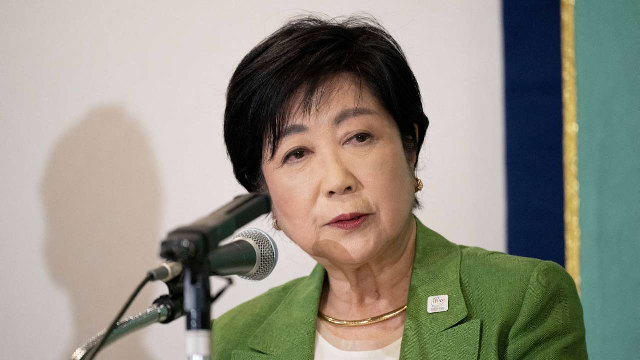 Candidates for the Tokyo Gubernatorial Election joint press conference at the Japan National Press Club in Tokyo