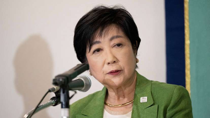 Candidates for the Tokyo Gubernatorial Election joint press conference at the Japan National Press Club in Tokyo