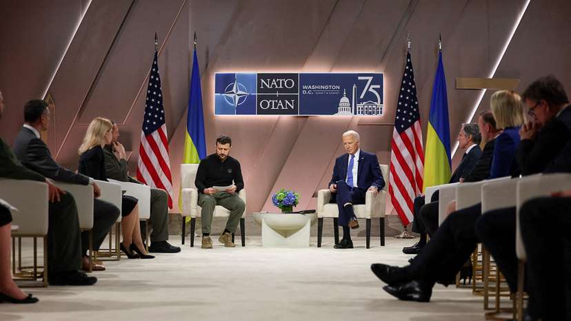 NATO's 75th anniversary summit, in Washington
